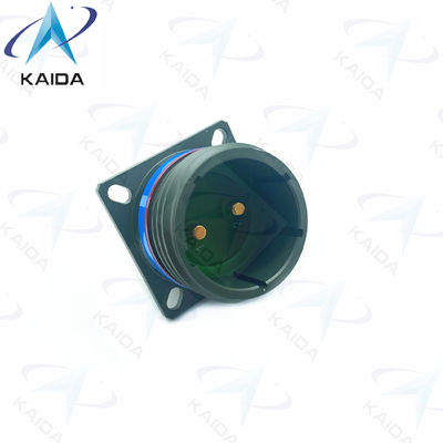 500V MIL-DTL-38999 Series Ⅲ Threaded Connector D38999/20WE62PN-H.2 8# Power Contact Olive Green Cadmium 8D Series