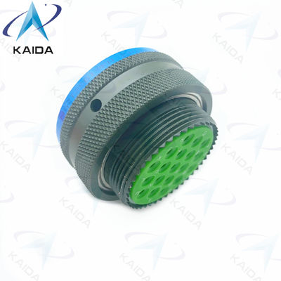 MIL-DTL-38999 Series I Olive Green Cadmium Shell Finish with 500V Voltage Rating Bayonet Coupling MS27467T25B19PN
