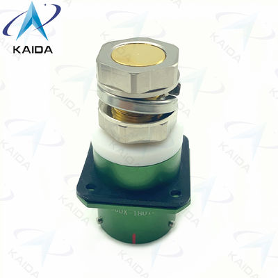 Stable Y50DX-1801Z30KL Circular Connector Panel Mount Style Green Andoized
