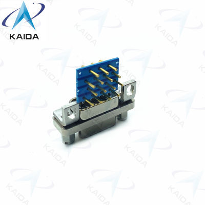 J30J-15TJWP Gold Over Nickel Contact Plating MDM Series 15 Male Pins 90 Degree Receptacle