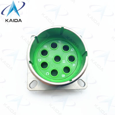 Receptacle MIL-DTL-38999 Series Ⅲ with 8# Power Contacts Or Twinax Contact Electorless Nickel Plating D38999/20FJ08PN