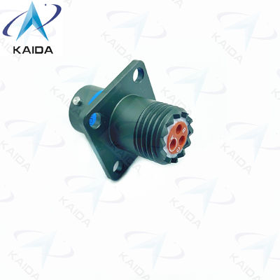 MIL-DTL-26482 Connectors with Olive Green Cadmium Finish / Crimp Contact Type MS3470B08-33SN Narrow Flange Receptacle