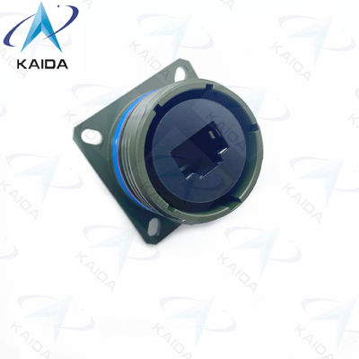 Finsh Olive Green Cadmium RJFTV21G Solder Termination Method RJ45 Series Tri Start Thread Coupling Mechanism