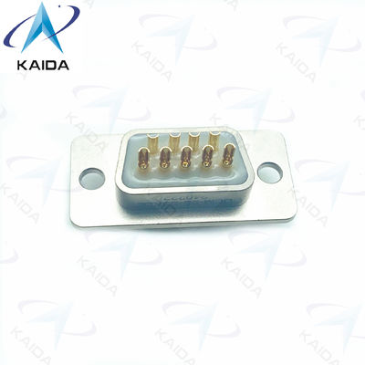 500V MIL-DTL-83513 Aluminium Micro D Receptacle Connector 500 Mating Cycles Copper Alloy Contacts.DEM-9S-S3KLE