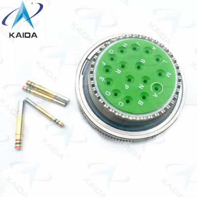 Threaded Coupling MIL-DTL-38999 Series Ⅲ With Crimp Contact  16# Female Contacts.Electroless Nickel.D38999/26FH97SA.