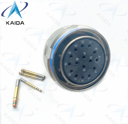 Threaded Coupling MIL-DTL-38999 Series Ⅲ With Crimp Contact  16# Female Contacts.Electroless Nickel.D38999/26FH97SA.