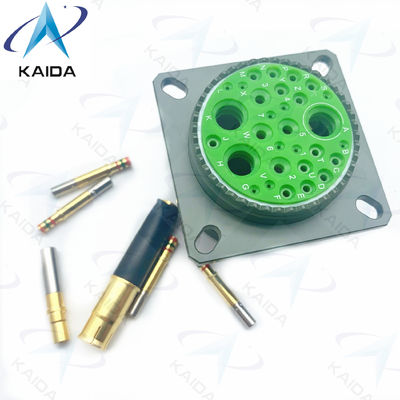 Gold Crimp Contact MIL-DTL-38999 Series Ⅲ Olive Green Cadmium Shell 7A Voltage 500V.D38999/20WJ20SN.8D Series.