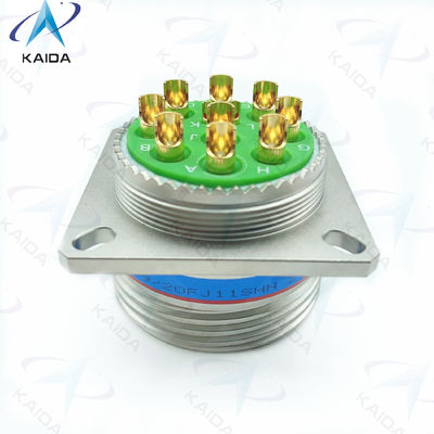 7.5A Current Rating MIL-DTL-38999 Series Ⅰ Straight Plug Connector for Connections Bayonet coupling.D38999/20FJ11SHN.