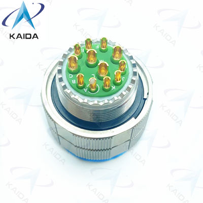 Solder Contact MIL-DTL-38999 Series Ⅲ Plug Connector Type for Product D38999/26KD97SN-H Stainless Steel Passivated