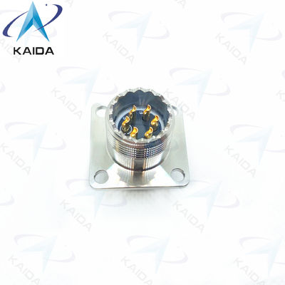 Gold Contact Finish 6 Contact Solder Type MIL-DTL-26482 Series Connector MS3470S10-6PH Stainless Steel Passivated