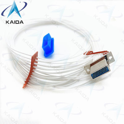 J14F-27ZKB J14F Gold Plated Solder J14 Receptacle Connector 800V 3A Voltage Rating With 30cm Wire