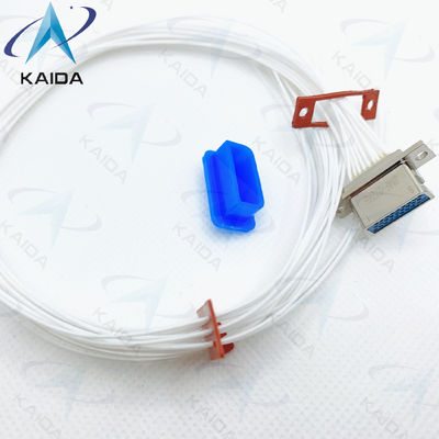 J14F-27ZKB J14F Gold Plated Solder J14 Receptacle Connector 800V 3A Voltage Rating With 30cm Wire