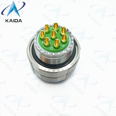 Threaded Coupling MIL-DTL-38999 Series Ⅲ ..D38999/26KD48SN-H.Stainless Steel Passivated.Solder Cup Contacts.8D Series.