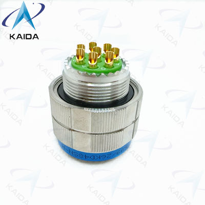Threaded Coupling MIL-DTL-38999 Series Ⅲ ..D38999/26KD48SN-H.Stainless Steel Passivated.Solder Cup Contacts.8D Series.