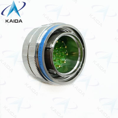 MIL-DTL-38999 Series 3 Copper Alloy Contacts Plug Stainless Steel Shell 20 Contacts Gold Finish