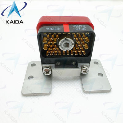 JF10-48ZKA JF10 Series MIL-Spec Connectors for Challenging Humidity Environments.  Rectangular Receptacle.