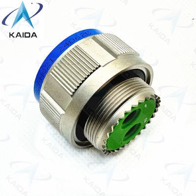 MILDTL-38999 2 Twinax Contacts Threaded / Electroless Nickel /  Gold Contact Finish Military Connector D38999/26FE82PN