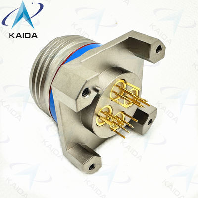 Endurance 500 Cycles Electroless Nickel for Extreme Temperature Environments.Customed Quadrax PCB Contact Receptacle