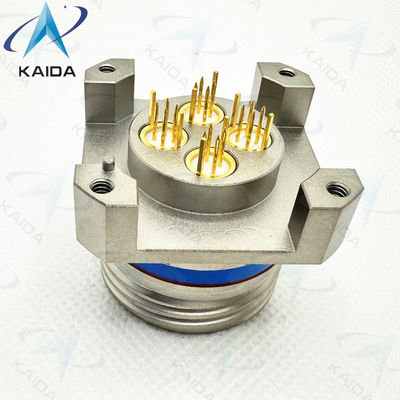 Endurance 500 Cycles Electroless Nickel for Extreme Temperature Environments.Customed Quadrax PCB Contact Receptacle