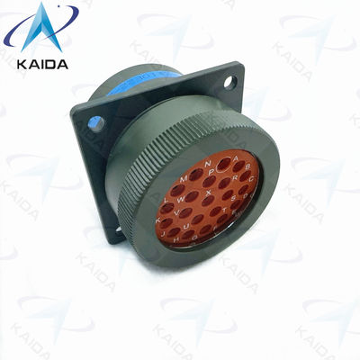 21 Contacts Solder Contact Termination MIL-DTL-26482 Series ⅠMS3110E22-21SN Environmental Sealed Olive Green Cadmium