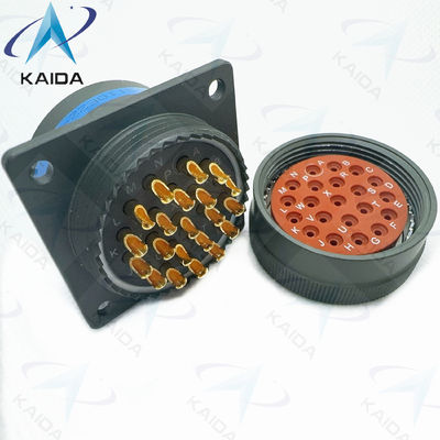 21 Contacts Solder Contact Termination MIL-DTL-26482 Series ⅠMS3110E22-21SN Environmental Sealed Olive Green Cadmium