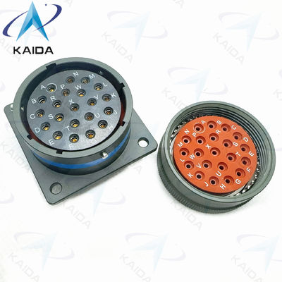 21 Contacts Solder Contact Termination MIL-DTL-26482 Series ⅠMS3110E22-21SN Environmental Sealed Olive Green Cadmium