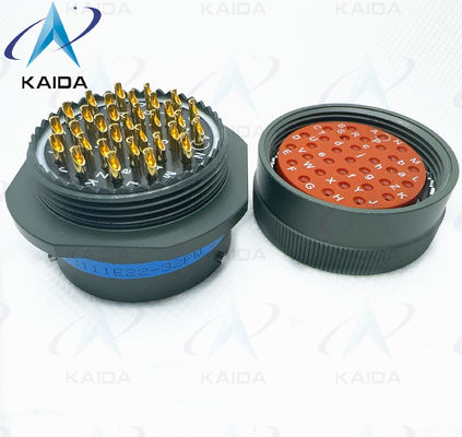 22-Shell Aluminum Alloy MIL-DTL-26482 Series 1 Miniature Connector 7.5 Amp 500V.MS3111E22-32PW Environmental Sealed