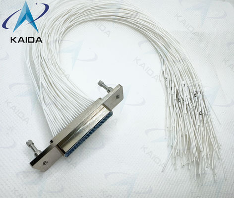 500 Mating Cycles Rectangular Connectors With Gold Over Nickel Contact Plating.J30J-100ZKP-Q.100 Male Pins