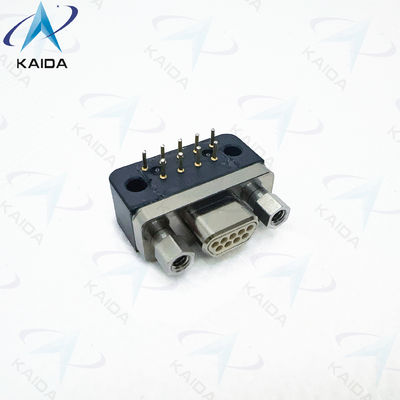 MWDM2L-9PCBRR3-110 MIL-DTL-83513 51-Contact Right Angle Thru Hole PCB Copper Alloy Receptacle MWDM Series Glenair