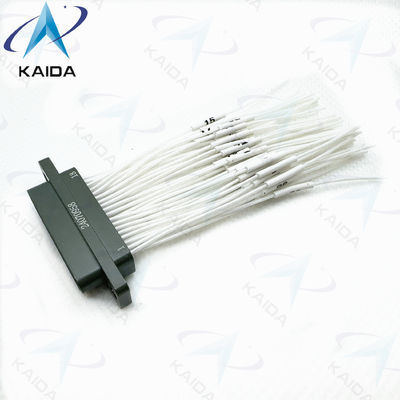Olive Green Micro D MIL Spec Rectangular Receptacles J30J Series MIL-DTL-83513 J30J-51ZK-G Receptacle With Socket