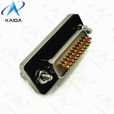 Gold Over Contact Durability Rectangular Connectors With 21 Female Contacts Nickel Plating.J30JM-21ZKSP Glue Sealed
