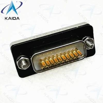 Gold Over Contact Durability Rectangular Connectors With 21 Female Contacts Nickel Plating.J30JM-21ZKSP Glue Sealed