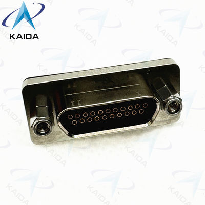 Gold Over Contact Durability Rectangular Connectors With 21 Female Contacts Nickel Plating.J30JM-21ZKSP Glue Sealed