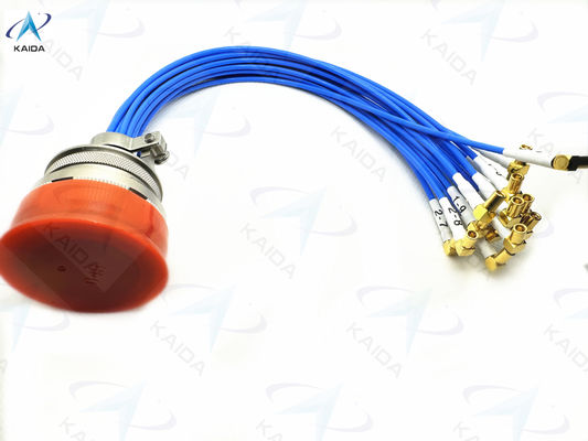 Corrosion Resistant Electroless Nickel Coaxial Cable Plug for D38999/8D Series
