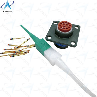 7.5A 13-Contact MIL-DTL-38999 Series 2 Connector With Crimp Termination MS27508E10B35P.JTP02 Box Mounting Receptacle