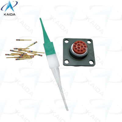 7.5A 13-Contact MIL-DTL-38999 Series 2 Connector With Crimp Termination MS27508E10B35P.JTP02 Box Mounting Receptacle