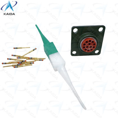 7.5A 13-Contact MIL-DTL-38999 Series 2 Connector With Crimp Termination MS27508E10B35P.JTP02 Box Mounting Receptacle