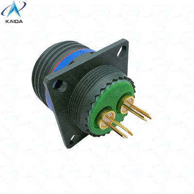 Olive Green Cadmium Quadrax PCB Receptacle Contacts 8D0C17W82PN Custom Quadrax PCB Contacts.8D series D38999