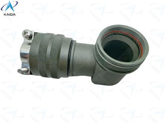 90° Angle and Profile Spin Coupling Connector Backshell with Olive Green Cadmium Finish M85049/79-21W07