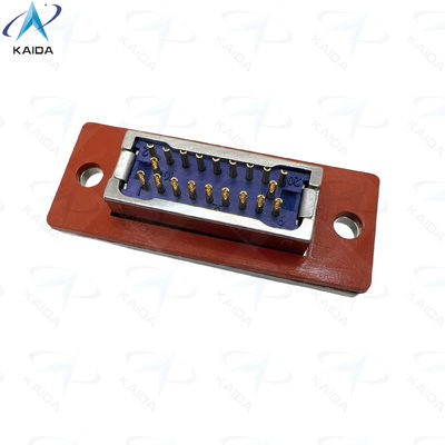 3A Current Rating J14 Connector Solder Termination Voltage Receptacle J14A-20ZKB Rectangular Receptacle With Socket