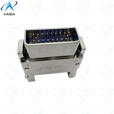 3A Gold Contact J14 Connector for Extreme Temperatures Rectangular connector J14A-20TJ Plug with Pin
