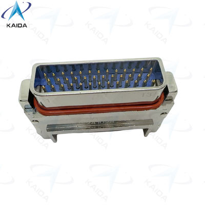 500 Cycle Rectangular Connectors with 38 Contacts and 3A Current Rating.J36A-38TJ.Solder termination and small volume.