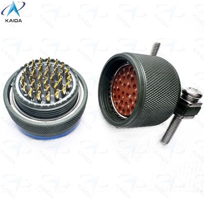 Olive Green Cadmium Shell Finish Miniature Connector MIL-DTL-26482 Series Ⅰ For  And Aerospace MS3116F18-32PN,Plug With Cable Clamp.