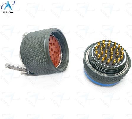 Connector Type Miniature Connector MIL-DTL-26482 Series Ⅰ Gender Plug With Straight Cable Clamp.MS3116F20-27PN