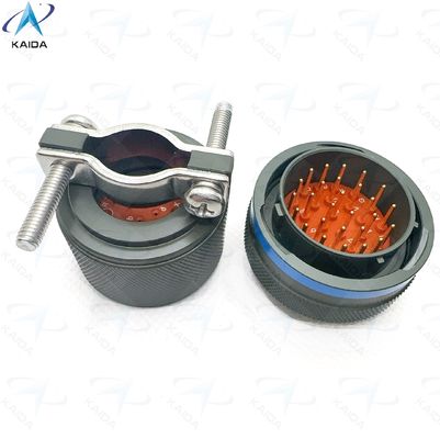 Connector Type Miniature Connector MIL-DTL-26482 Series Ⅰ Gender Plug With Straight Cable Clamp.MS3116F20-27PN