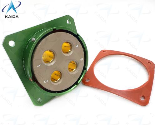 Aluminum Circular Electrical Connector -55C To 125C for Heavy-Duty Industrial Machinery.in Extreme Temperatures.High-current Connector. Y50DX-3204ZK10P1
