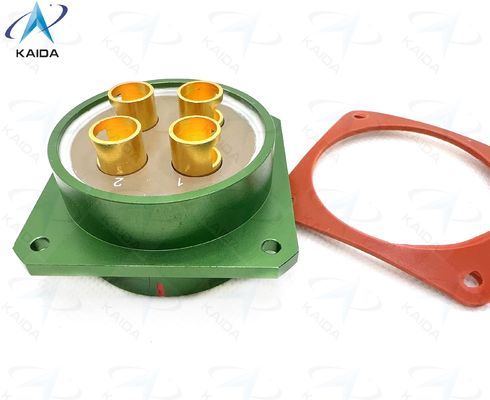 Aluminum Circular Electrical Connector -55C To 125C for Heavy-Duty Industrial Machinery.in Extreme Temperatures.High-current Connector. Y50DX-3204ZK10P1