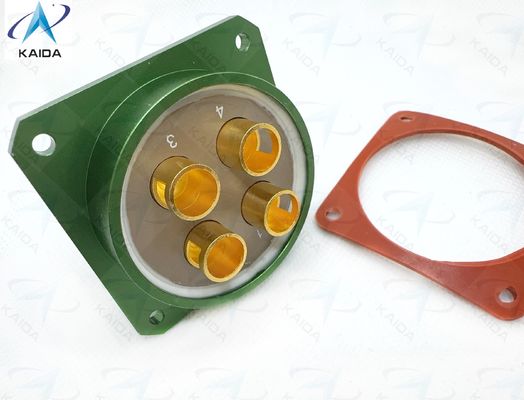 Aluminum Circular Electrical Connector -55C To 125C for Heavy-Duty Industrial Machinery.in Extreme Temperatures.High-current Connector. Y50DX-3204ZK10P1
