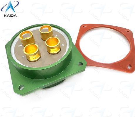Aluminum Circular Electrical Connector -55C To 125C for Heavy-Duty Industrial Machinery.in Extreme Temperatures.High-current Connector. Y50DX-3204ZK10P1