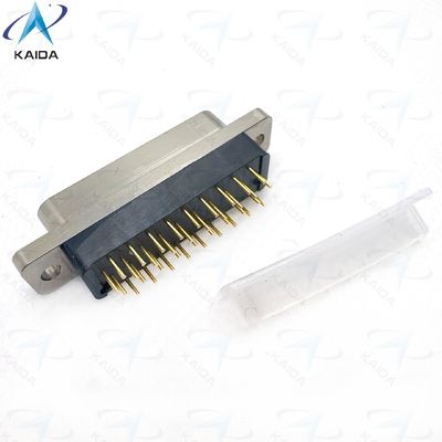 Micro-D Printed Circuit Board Connectors Condensed Board With Copper Alloy Contact Material And 3 A Current Rating MWDM2L-37SCBSNN-110